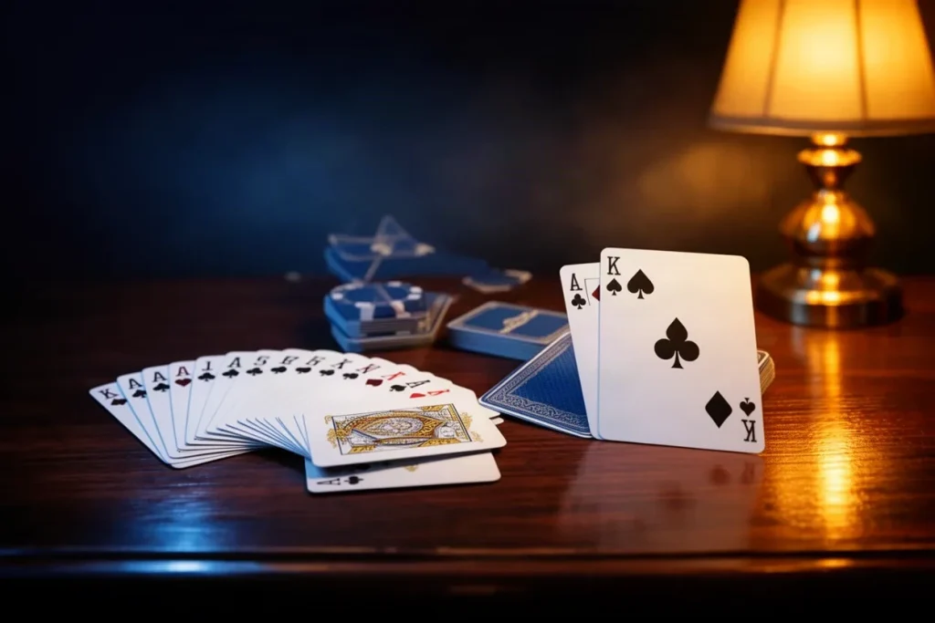 Ảnh minh hoạ bộ bài xoè quạt cho mục tổng quan game bài SHBETSKY